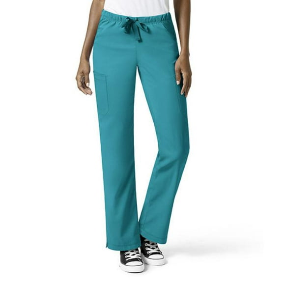 Women's Full Elastic Straight Leg Scrub Pant