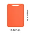 thumbnail image 2 of Cutting Boards for Kitchen, Plastic Cutting Board, Double Sided Scratch Flexible Cutting Board for Cutting Scratch Cutting Boards That Are Easy To Grip Cutting Boards and Kitchenware For, 2 of 4