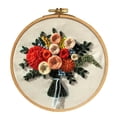 thumbnail image 1 of Kits de con Aro de Hermoso de Flores, Paquete de Material de para Principiantes Y Adultos Tipo B, 1 of 9