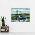 thumbnail image 2 of Winslow Homer The Blue Boat Extra Large Art Print Wall Mural Poster Premium XL, 2 of 3