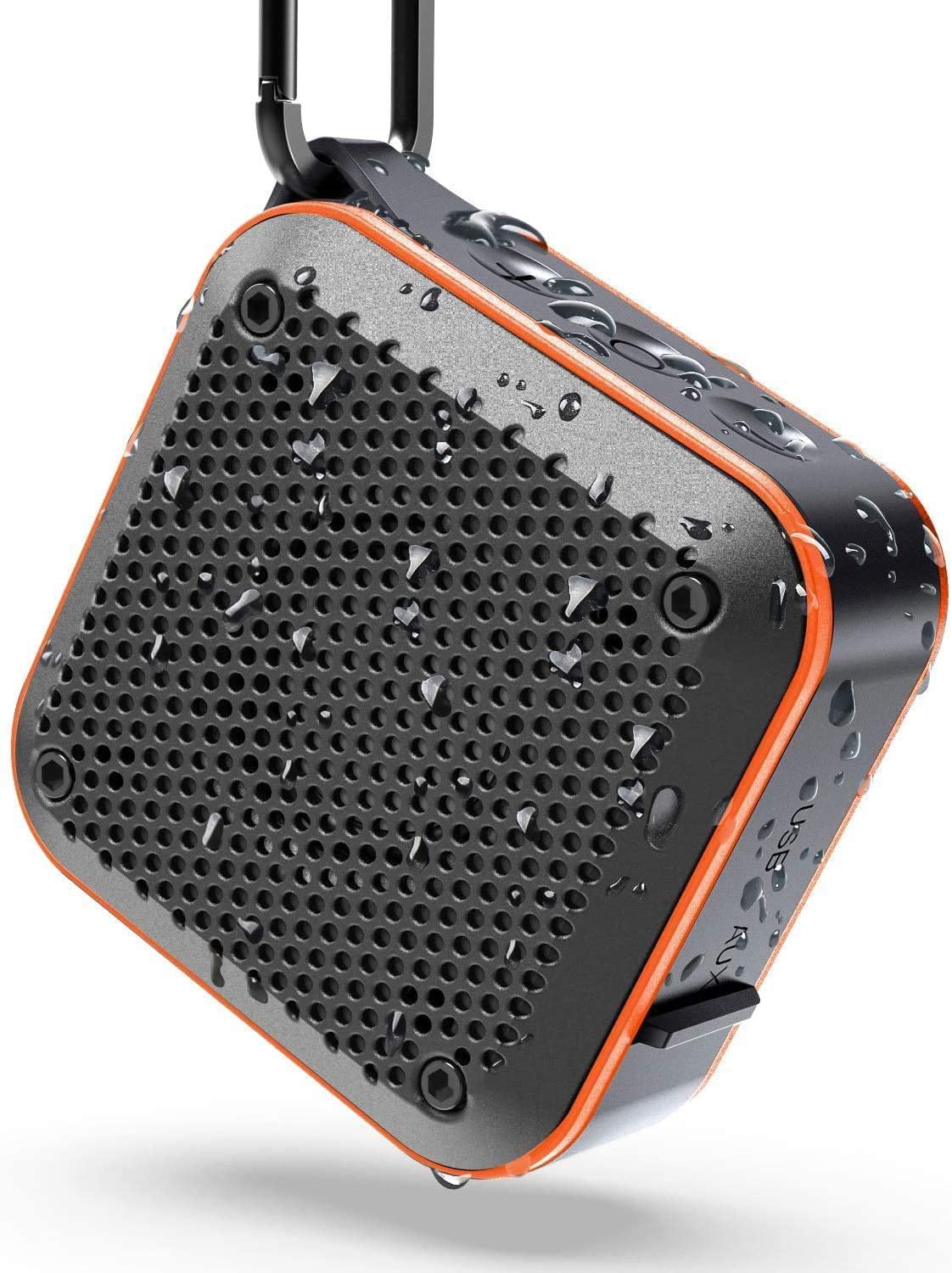 Portable & Wireless Car & Outdoor Pairs to All Bluetooth Devices Beach with Water Proof FM Radio Waterproof Bluetooth Speaker & Shower Radio Play Music Anywhere Great for Bath 