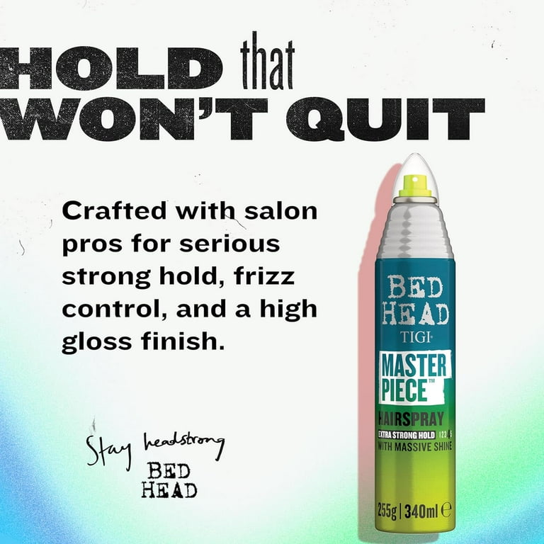 Bed Head TIGI Unisex Masterpiece Hairspray with Extra Strong Hold