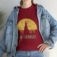 thumbnail image 2 of Big Chungus Vintage Sunset Meme Video Game Gift T-Shirt, 2 of 2