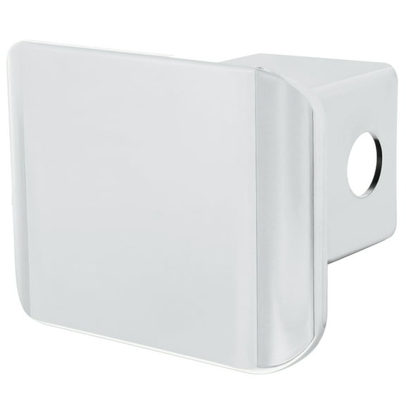 Chrome Plastic Hitch Cover For 2" X 2" Trailer Hitch Receivers Truck Trailer