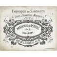 thumbnail image 3 of Babbitt, Gwendolyn 18x15 Black Modern Framed Museum Art Print Titled - French Letterhead II, 3 of 5