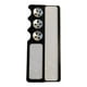 thumbnail image 1 of Herramienta para puntas de taco de billar Snooker Accesorios para tacos de billar Premium Scuffer Plástico negro, 1 of 9