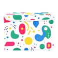 thumbnail image 7 of Yayeee Collapsible Cube Storage Bin with Lid Fabric Closet Decorative Basket with Handles, Colorful Round, 7 of 7
