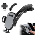 thumbnail image 3 of Oliegs Heated Blanket Suction Type Downward Bending Phone Mount Holder Stand With One Release And 360 Adjustable Windshield Mount For Secure Hands Viewing 1pc Chocolate, 3 of 3