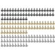 thumbnail image 1 of 150 Tachuelas de cabeza redonda ANGGREK Metal duradero galvanizado para estilo punk decoración artesanal, 1 of 8