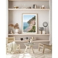 thumbnail image 2 of Cuadro de pared HesenDot con marco de roble natural Positano Beach, 30 x 41 cm, 2 of 7