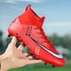 thumbnail image 5 of Zapatillas de fútbol profesionales FG antideslizantes para hombre, zapatos de entrenamiento de tobillo, cómodos y antideslizantes, novedad, 5 of 5
