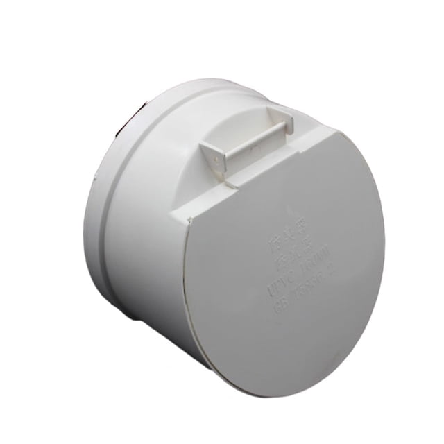 Tubo de drenaje de PVC de 50-160 mm para desagües de suelo con válvula de desplazamiento y cierre automático.