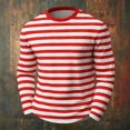 thumbnail image 4 of WIZUTIZ Mens Long Sleeve T Shirts Regular Fit Men's Crewneck Tee Lightweight Pullover Fashion, 4 of 5
