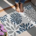 thumbnail image 4 of Purple Floral and Petal Pattern Door Rugs,Washable Non Slip Door Mats Indoor,Decorative Door Mats,Entry Mat Indoor for Entrance,Bedroom,Kitchen,Bathroom,20"x32", 4 of 6