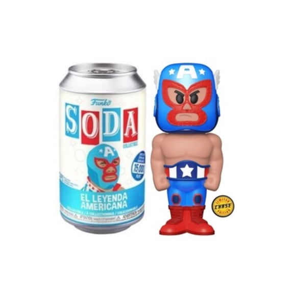 Funko Soda EL Leyenda Americana Chase Variant Exclusive Figure