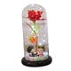 thumbnail image 2 of Flor Preservada de Lujo Sunnimix con LED para Decoración del Hogar Rojo, 2 of 8