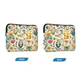 thumbnail image 7 of FORMRS 13"-13.3" Laptop Sleeve Protective Case Soft Carrying Quilted Computer Bag Cover, Floral Animals, 7 of 7