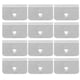 thumbnail image 1 of TKSE Clips deflectores de Viento - Juego de Clips de retención de fijación de Acero Inoxidable de Canal Deflector de Lluvia de Viento de Coche Universal(12PCS), 1 of 10
