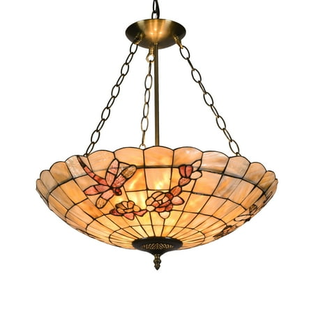

RADIANCE Goods Mosaic 3 Light Inverted Ceiling Pendant 20 Shade