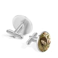 thumbnail image 3 of Hedgehog Stylish Shirt Cufflinks Set Made of Stainless Steel for Formal Attire, Weddings, and Events, 3 of 6
