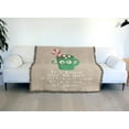 thumbnail image 6 of bCreative - David Olenick Blanket, 50'x60' Mallow Out Woven Tapestry Cotton Blend Fringed Throw Blanket, 6 of 6