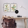 thumbnail image 4 of Stupell Industries Modern Split Plant Leaves Botanical & Floral Painting Gray Framed Art Print Wall Art, 11 x 14, Set of 2, 4 of 10