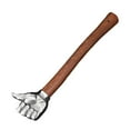 thumbnail image 3 of Fist Shaped Hammer Stainless Steel Small Mallet Ergonomic Wood Handle for Workshop and Home Use, 3 of 8