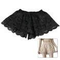 thumbnail image 2 of Aellinatey Women Tiered Ruffle Lace Bloomers Shorts Frilly Knickers Cake Pant Underpants, 2 of 21