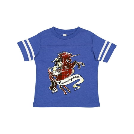

Inktastic Cunningham Tartan Unicorn Boys or Girls Toddler T-Shirt