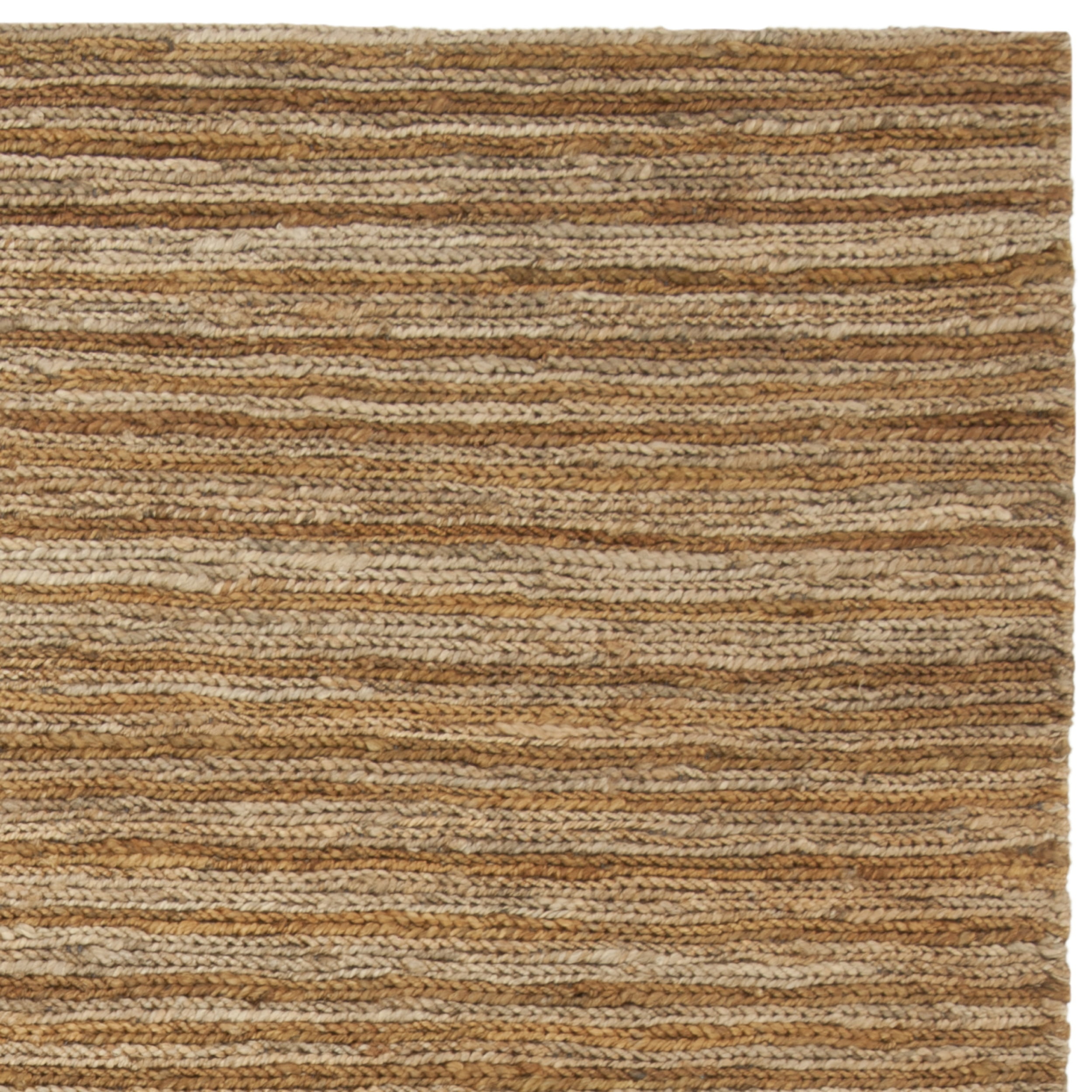 SAFAVIEH Organic Baldric Solid Braided Jute Runner Rug, Natural, 2'6" x 8'