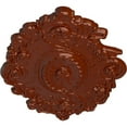 thumbnail image 3 of 30 1/2"W x 20"H x 1 1/2"P Strasbourg Ceiling Medallion, Hand-Painted Firebrick, 3 of 4