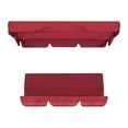 thumbnail image 1 of Patio Swing Canopy Cover Set Swing Replacement Swing Cushion Cover Garden Swing Cover Swing Decoration, 1 of 3