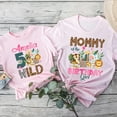thumbnail image 2 of Wild One Family Matching Shirts, Birthday Girl, Safari Birthday, Family Safari Shirts Gift, 2 of 4