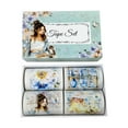 thumbnail image 1 of segolike 4 Rouleaux Ruban Lavable Bricolage pour Décorations de Fête Fournitures de Scrapbooking Emballage Cadeau C, 1 of 9