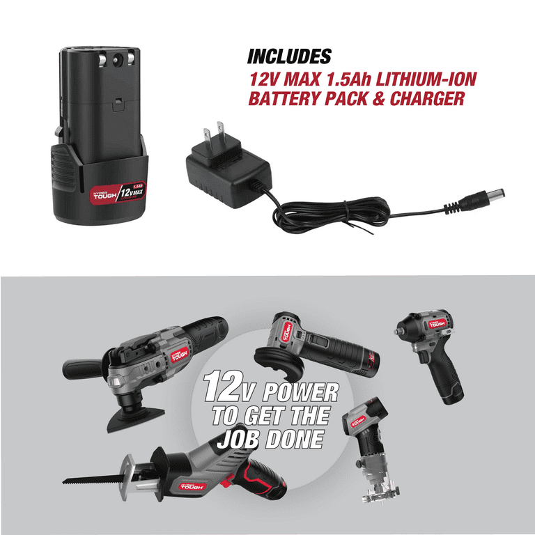 リー　TD付き Free Shipping! Hyper Tough 12V Max Lithium-Ion Brushless 2-Speed