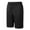 Black, variant on Leesechin Mens Summer Casual Shorts Elastic Waist Loose Fitting Sports Shorts