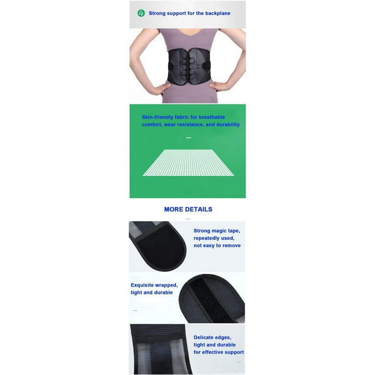 Back Pain Brace, Compression Belt for Lower Back Pain Relief