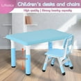 thumbnail image 5 of ZToonmas School Supplies Children'S Combined Study Table Plastic Work Table Can Be Raised and Lowered, 5 of 6