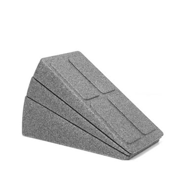 BESTSKY Slant Board Adjustable Height Squat Wedge Stable Footrest Stretch Board for Plantar Fasciitis Exercise Gray
