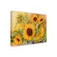 thumbnail image 2 of Trademark Fine Art 'A Cutting Of Sunflowers' Canvas Art by Joanne Porter, 2 of 3