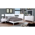 thumbnail image 4 of Furniture of America Farrah I Platform Bed, Eastern King, White, 4 of 5