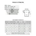 thumbnail image 2 of LilyLLL Womens Short Sleeve Crew Neck Casual Printed Baggy Blouse T Shirt Tops, 2 of 2