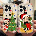 thumbnail image 2 of Disney-funda transparente de Mickey Wave para teléfono móvil Apple, carcasa suave de Navidad para iPhone 15, 14, 13, 12, 11, XS, XR, X, 7, 8 Pro Plus Max, 2 of 5