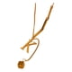 thumbnail image 2 of Fiudx Collar con Borlas, Elegante Colgante de 26 Letras, Joyería Ajustable de Acero de Titanio, Elegante Acabado Dorado, Perfecto para Regalar a Los Amantes de La Moda, Accesorio con Estilo., 2 of 4