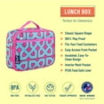 thumbnail image 3 of Wildkin Kids Insulated Lunch Box for Boy and Girls, BPA Free (Trellis Pink), 3 of 4