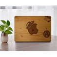 thumbnail image 4 of KSK KAISHEK Hard Shell Case Only for MacBook Pro 13" with No Touch 2012 - 2015 A1502 & A1425, Wood grain 131, 4 of 5