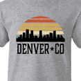 thumbnail image 4 of Inktastic Denver Colorado Skyline Vintage Youth T-Shirt, 4 of 5