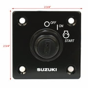 Suzuki Boat Ignition Switch Panel 37100-96J01 | w/ Warning Buzzer