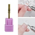 thumbnail image 4 of Bandas de pulido de uñas de 3,1 mm/cabezales de taladro de uñas de acero inoxidable/amoladora de uñas eléctrica Oro Yuyangstore Mandril de bandas de lijado, 4 of 8