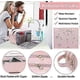 thumbnail image 4 of Water Resistant Toiletry-Bag-For-Women Travel Essentials,Travel-Makeup-Bag Eco Leather Cosmetic Makeup Organizer,Travel-Accessories Full Travel Size T, 4 of 5